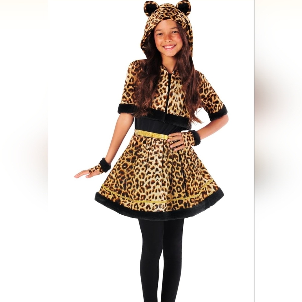 Leopard Print Kids Costume